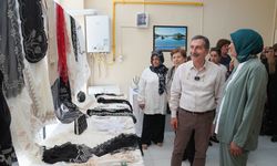 Belde Evlerinde emekler sergiye dönüştü