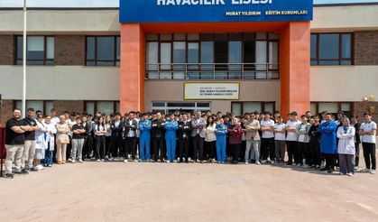 THK gençlere havacılığı anlattı