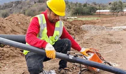 Örnek projede dev altyapı yatırımı tamamlandı