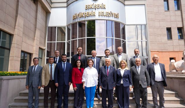 Başkan Karamanlı’dan Başkan Ünlüce’ye Nezaket Ziyareti