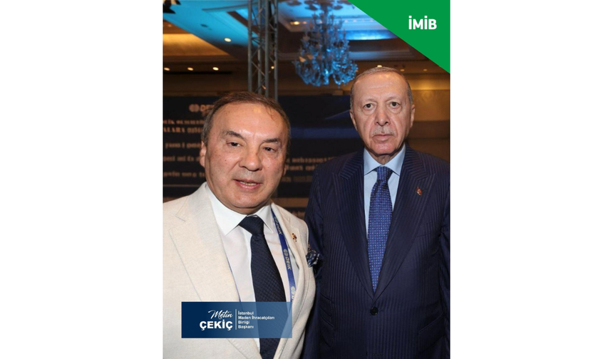 Türk İş Dünyası Omuz Omuza: İMİB Başkanı Metin Çekiç DEİK Genel Kurulu’na Katıldı