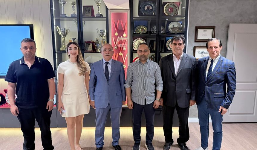 Yılmaz'dan Medya 26 Grup'a anlamlı ziyaret