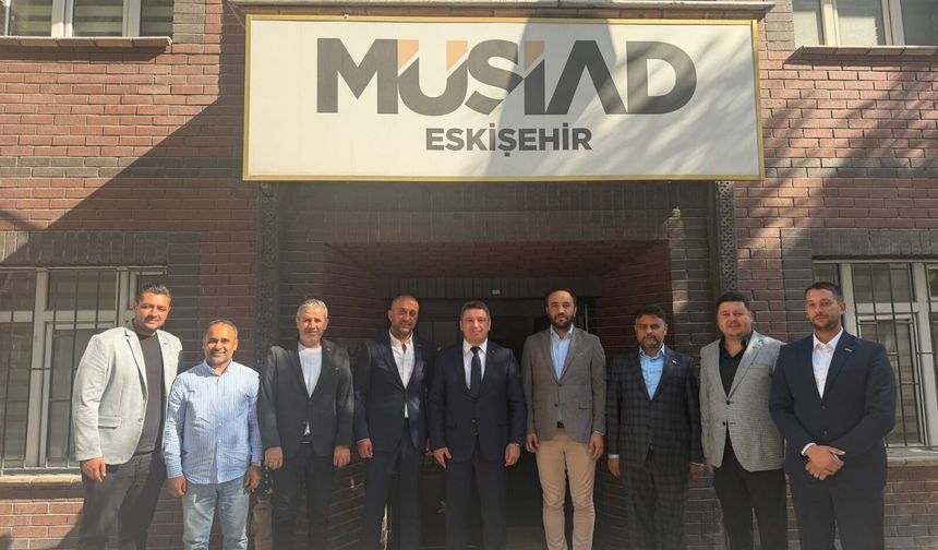 Üzeyir Karakülah'tan MÜSİAD'a ziyaret